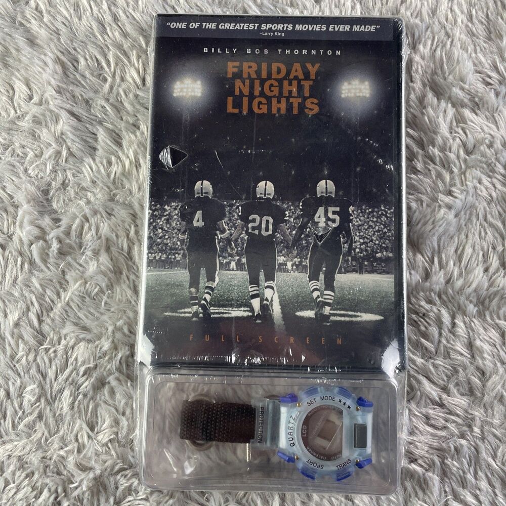 Friday Night Lights (DVD, 2004) with Digital Wristwatch Promo